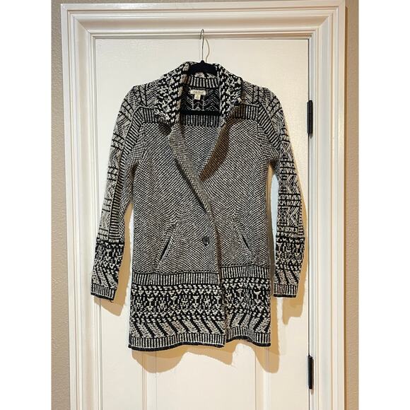 Lucky Brand Sweater Womens Long Sleeve V Neck 2 Buttons Small - Picture 1 of 7
